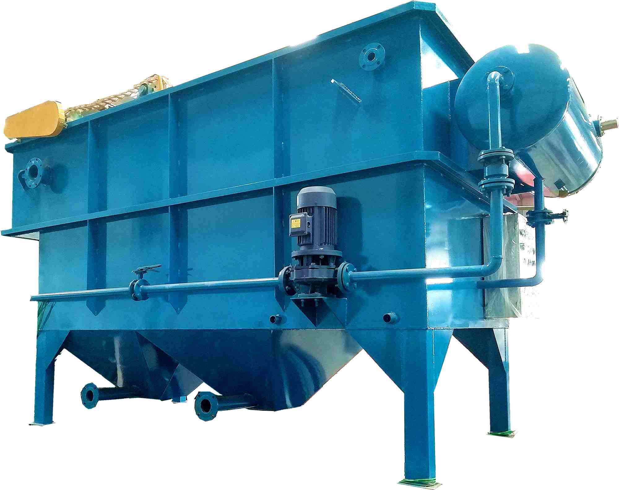 溶氣氣浮機運行過程中出現(xiàn)異常震動現(xiàn)象，2種方法幫你解決！2